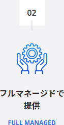 フルマネージドで提供